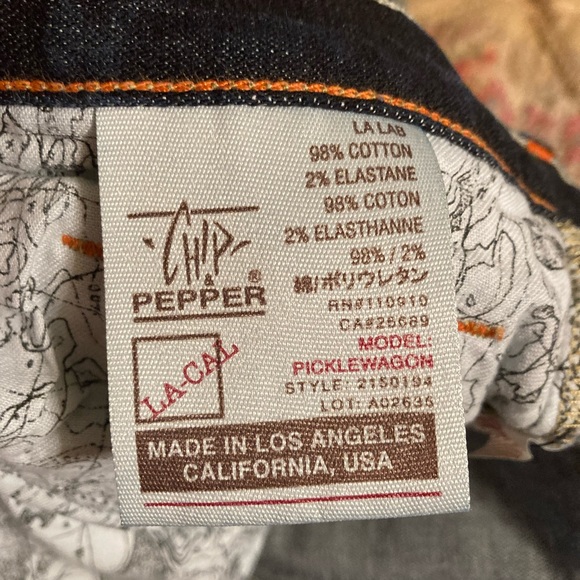 Mens Chip&Pepper jeans size 34x32 - Picture 1 of 3